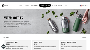 Black+Blum - Reusable Water Bottles
