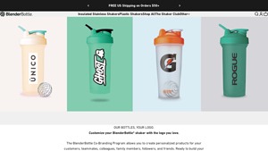 BlenderBottle - Customizable Shakers