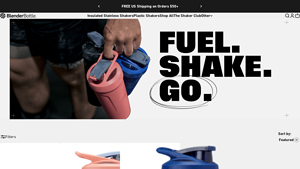 BlenderBottle - Insulated Stainless Steel Shaker Bottles