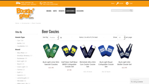 Boozin' Gear - Branded Beer Koozies