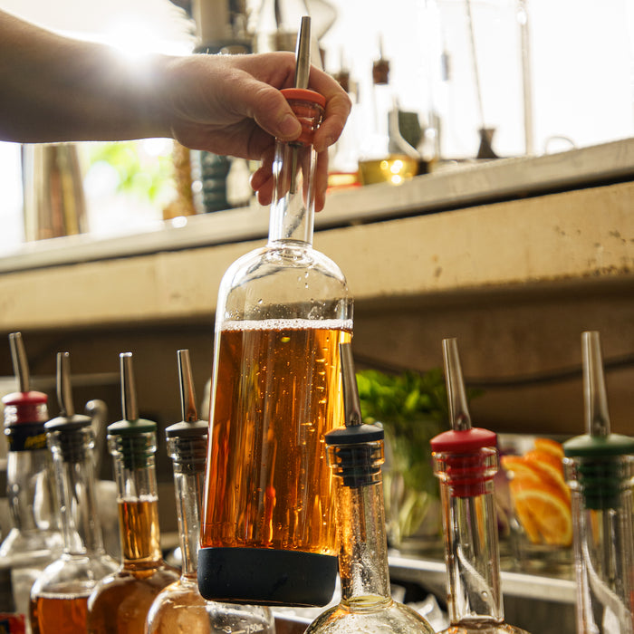 A stock image illustrating bottle supply concepts