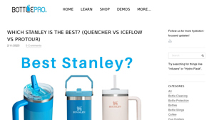 Stanley - Quencher & IceFlow Comparison
