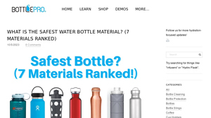 BottlePro - Water Bottle Safety Guide
