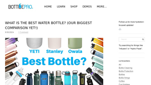 BottlePro - Best Water Bottle Recommendations