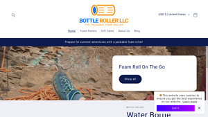 Bottle Roller - Water Bottle Foam Roller