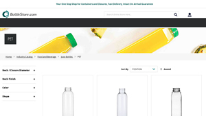 BottleStore - Clear PET Beverage Bottles