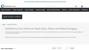 BottleStore - American Made Packaging Solutions