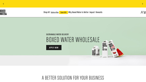 Boxed Water - Sustainable Water Products