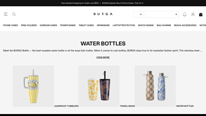 BURGA - Cute Insulated Water Bottles