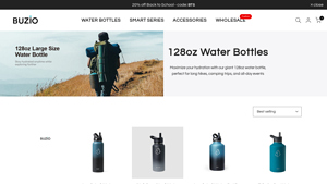 Buziolife - Insulated Water Bottles