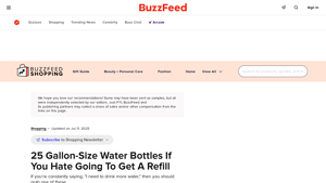BuzzFeed - Versatile Water Bottles