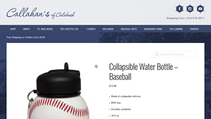 Callahan's Gifts - Collapsible Water Bottle