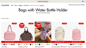CALPAK - Travel Bags with Water Bottle Holders