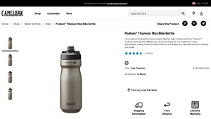 CamelBak - Podium® Titanium 18oz Bike Bottle