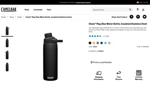 CamelBak - Chute® Mag 20oz Water Bottle