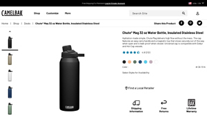 CamelBak - Chute® Mag 32 oz Insulated Water Bottle