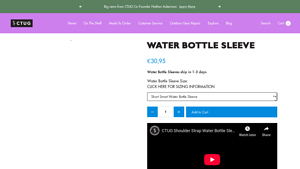 Chicken Tramper Gear - Water Bottle Sleeve