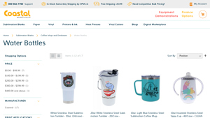 Coastal Business - Stainless Steel Tumblers