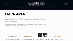 Cocktail Kingdom - Premium Cocktail Shakers