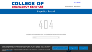 College of EMS - Water Bottle Set