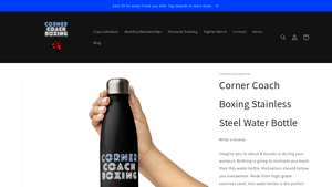 Corner Coach - Stainless Steel Water Bottle