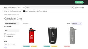 Corporate Gift - Customizable Bottles