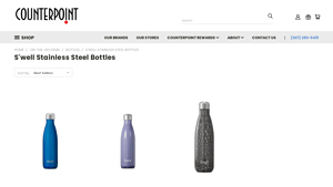 S'well - Ocean Blue Stainless Steel Water Bottle