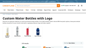 Crestline - Custom Logo Water Bottles