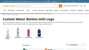 Crestline - Custom Logo Water Bottles