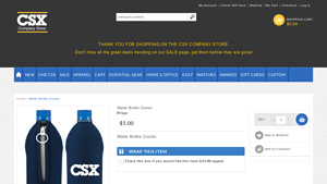 CSX - Water Bottle Cooler