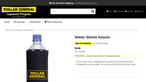 DG Logo Wear - Water Bottle Koozie