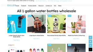 Diller Bottle - Wholesale 1 Gallon Water Bottles