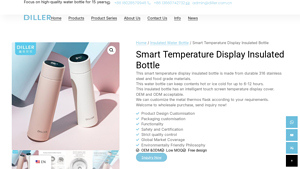Diller - Smart Temperature Display Insulated Bottle