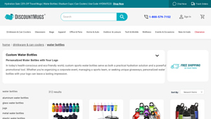 Discount Mugs - Custom Water Bottles