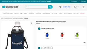 Discount Mugs - Custom Neoprene Water Bottle Insulators
