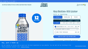 Open Water - Still Water Electrolytes