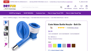 DryFur - No-Drip Water Nozzle