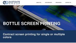 Eastgate Group - Custom Bottle Screen Printing