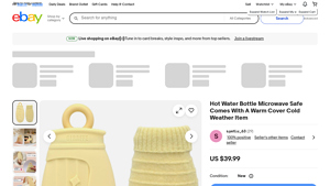 LIPPA - Hot Water Bottle Microwave Safe