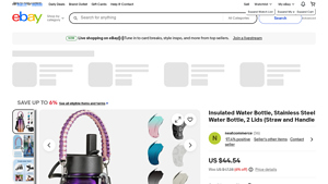 Insulated Water Bottle - Tropical Fruit