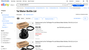 Tal Ranger Pro & Manna Water Bottles - Replacement Lid