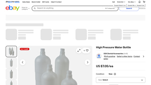 High Pressure Water Bottle - New Sizes Available