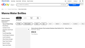 Manna - Stainless Steel Water Bottles