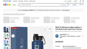 IRON °FLASK - 64 oz Sports Water Bottle