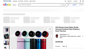 Unbranded - LED Display Smart Water Bottle