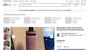 Bindle - Water Bottle 20 Oz