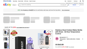 Coldest - Stainless Steel Water Bottle