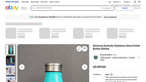 Sistema - Hydrate Stainless Steel Drink Bottle