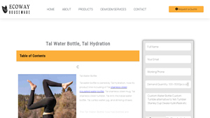 Tal Hydration - Stainless Steel Water Bottles