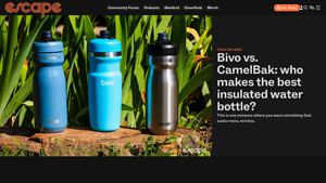 Escape Collective - Bivo Trio & CamelBak Podium Bottles